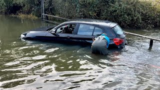 Crazy Drivers vs Flooded Fords  Fails Compilation  part 20 [upl. by Ysirhc834]