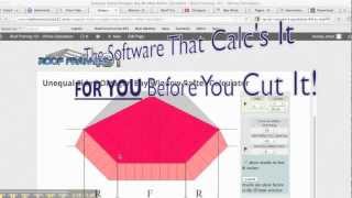 Octagon Bay Window Rafter Construction Calculator [upl. by Steffie887]