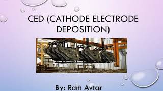 CED  Cathode Electrode Deposition Paint Process [upl. by Pierce805]