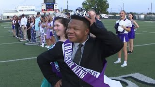 Special needs students honored at Homecoming Game at Fulshear High School [upl. by Prunella]