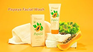 Papaya Skin Care Series——Papaya Face Cream  Skin whitening products you need [upl. by Hairabez]