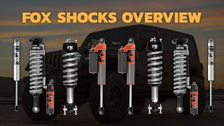 Fox Shocks Overview  20 IFP  20 Reservoir  25 Factory Series DSC  30 IBP [upl. by Dave519]