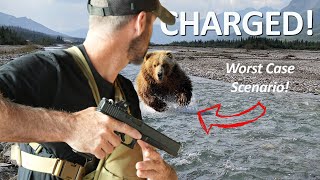 BEAR DEFENSE with the 10mm semi Auto Handgun Bear Spray vs Gun [upl. by Hankins727]