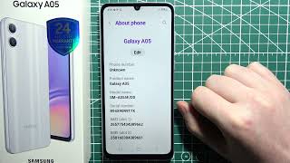 How to Find Serial Number on Samsung A05 [upl. by Enetsirk]