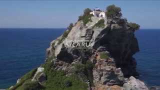 AERIAL  SKOPELOS ISLAND i [upl. by Aved]