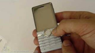 Sony Ericsson S312 unboxing video [upl. by Ahsimet]