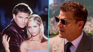 David Boreanaz Reflects On Buffy Chemistry w Sarah Michelle Gellar [upl. by Jaal193]