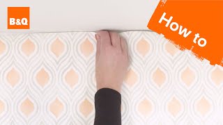 How to hang wallpaper  paste the wall [upl. by Iv]