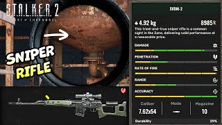 Stalker 2 Where to find a SNIPER RIFLE SVDM2  Location Guide [upl. by Ivett]