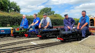 7 14quot Mainline Rally 2024  Stockholes Farm Private Miniature Railway [upl. by Haleigh]