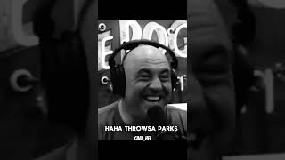 Theo Von and Joe Rogan talk about “Throwsa Parks” 💀 joerogan podcast theovon [upl. by Enaamuj782]