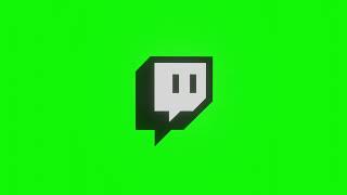 Twitch logo greenscreen [upl. by Forlini608]