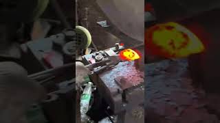 Dangerous high temperature forging [upl. by Ahc691]