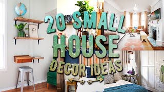 20 Small house decor ideas [upl. by Aiyt]