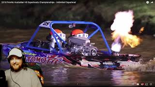 NASCAR Fan Reacts to Australian V8 Superboats [upl. by Roland]