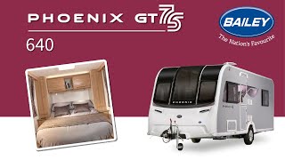 Caravan tour Bailey Phoenix GT75 640 2024 [upl. by Gnni]