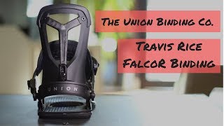 The Union Binding Co Travis Rice Falcor Binding in Nowhere Close to 90 Seconds [upl. by Deckert]