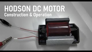 Hodson DC Motor Demo Video [upl. by Laynad66]