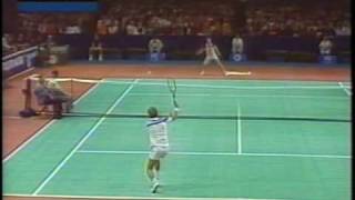 1984Jan Masters SF McEnroe vs Wilander [upl. by Pooi]