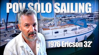 Solo Sailing POV on San Francisco Bay [upl. by Hael]