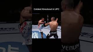 COLDEST Knockout in UFC History🥶 Edson Barboza🥋 by martialmontage ufc coldedit barboza [upl. by Goldberg834]