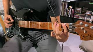 Lefthanded  Semangat Lamina Gitar Intro amp Solo cover [upl. by Zales]