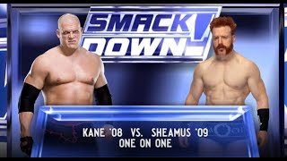 WWE 2K24 Kane 08 vs Sheamus 09 [upl. by Orton]