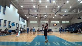 Atlantic Christian Boys Volleyball vs Treasure Coast High School [upl. by Mehala]