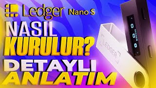 Bitcoin Soğuk Cüzdan🚀  Ledger Nano S Kullanımı  LEDGER Detaylı Kullanım Rehberi [upl. by Ayotnahs]