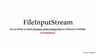 05 FileInputStream  Example 2 [upl. by Fenton]