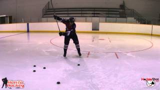 How to Improve the One Timer  How To Hockey [upl. by Anil]