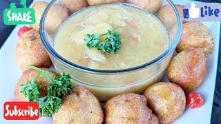 Guyanese Pholourie with Mango SourMango Dipping Sauce on Fireside  Recipe in Description [upl. by Rafael]