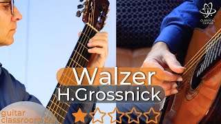 Guitar Tutorial amp Performance Waltz by Horst Großnick  Free Sheet Music [upl. by Sy]