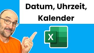 EXCEL UHRZEIT DATUM KALENDER erstellen [upl. by Yemorej]