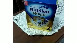 Nutrilon Royal 3 1800gr unboxing [upl. by Eindys]