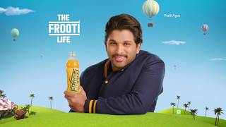 Frooti Air Balloon TVC with Allu Arjun Telugu [upl. by Calypso2]