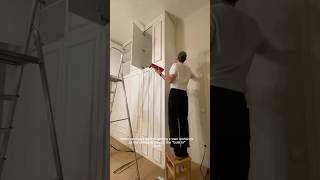 diy ikea wardrobe hack built in look interiordecor furniture homeinterior homedecor diyhome [upl. by Alius]