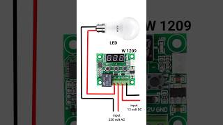 W 1209 Temperature Controller Connection shorts [upl. by Masera145]