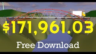 CHEAPEST BRIDGE 17396103 Free Download  Westpoint Bridge Designer 2016 [upl. by Reagen]