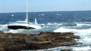 ROUGH SEAS AT HOOK HEAD LIGHTHOUSE [upl. by Vivianne447]