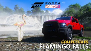 FORZA HORIZON 5  Collectibles  FLAMINGO FALLS [upl. by Jephum]