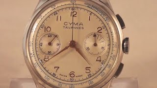 Chrono Cyma Tavannes CalVenus 175 anni 50 [upl. by Combes]