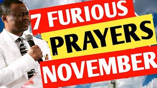 7 Furious Prayers November 2025 open doors amp Financial breakthroughs Dr Olukoya MFM Elisha Goodman [upl. by Mines237]