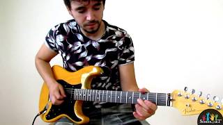 Scuttle Buttin  Stevie Ray Vaughan guitar cover by Leonardo Zago [upl. by Janine]