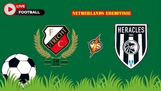 FC Utrecht VS Heracles Almelo  Netherlands Eredivisie  Football Live Match Score today [upl. by Nitnelav56]