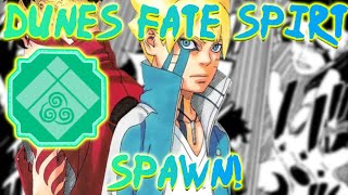 Shindo Life  Dunes Fate Spirit Spawn and Location [upl. by Nivac]