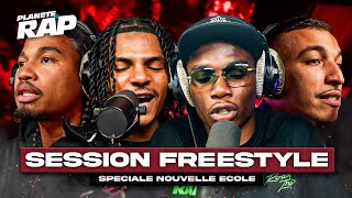 SESSION FREESTYLE SPÉCIALE NOUVELLE ÉCOLE  PlanèteRap [upl. by Reve]