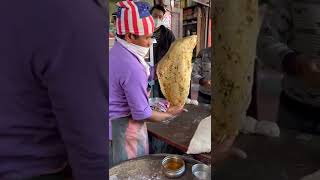 Indian tandoori wala Roti  famous tandoori roti cooking  amazing skills amazing indianman skill [upl. by Akkahs]