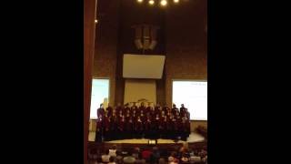 Potchefstroom University PUK Choir  Grass Green Pillow Joshua Shank [upl. by Bautista]