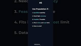 Understanding quotPopulation vs Samplequot in Statistics  Quick Explanation  Shorts [upl. by Hilde]